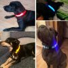 Collier LED en nylon pour chien/chat