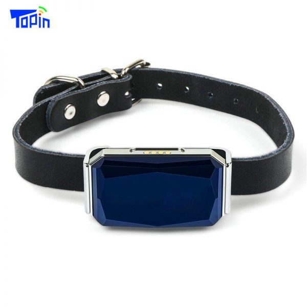 Collier pour chien étanche avec GPS intégré