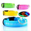 Collier LED en nylon pour chien/chat